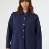 Marina Rinaldi Veste en bull de coton stretch BLEUDECHINE Online