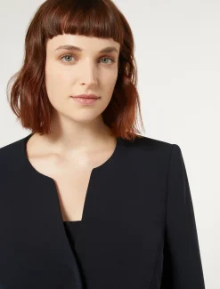 Marina Rinaldi Veste en cady triacétate BLEUNUIT Clearance