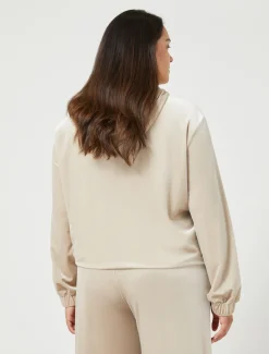 Marina Rinaldi Veste en chenille stretch GRISCLAIR Sale