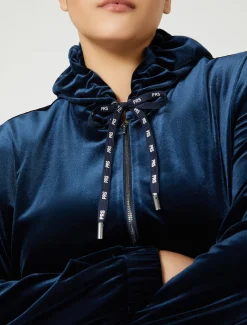 Marina Rinaldi Veste en chenille stretch BLEUNUIT Best