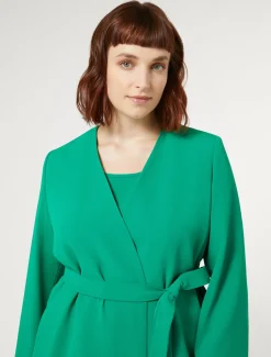 Marina Rinaldi Veste en crêpe envers satin VERTECLATANT New