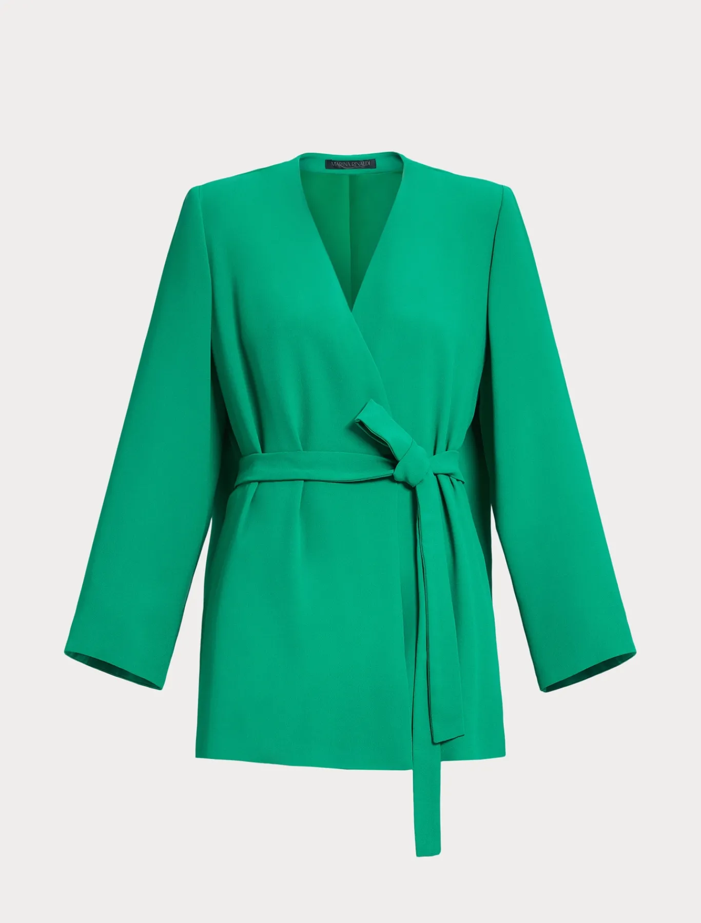 Marina Rinaldi Veste en crêpe envers satin VERTECLATANT New