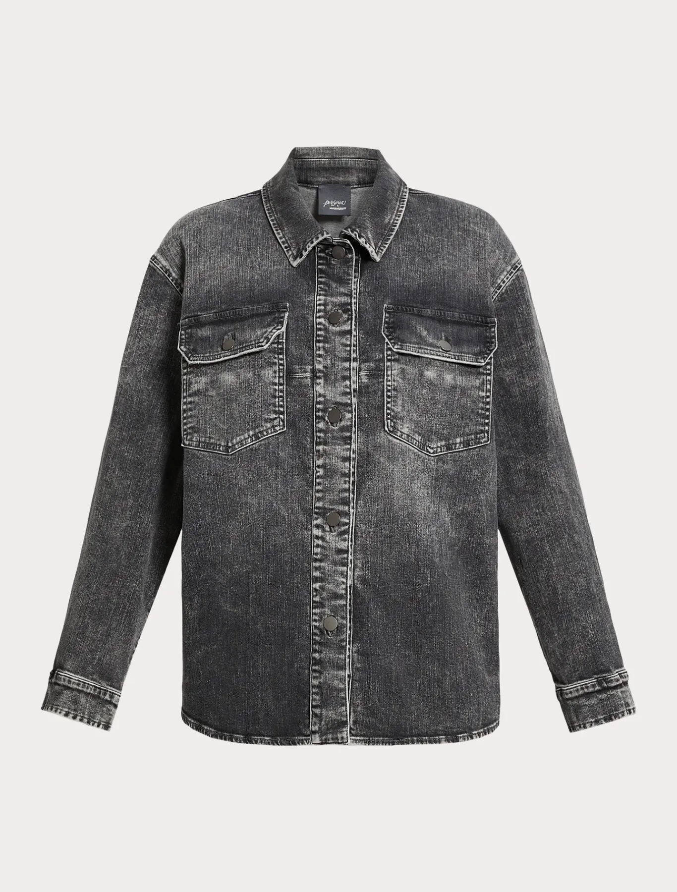 Marina Rinaldi Veste en denim de coton NOIR Best