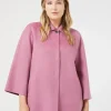 Marina Rinaldi Veste en double de laine et cachemire CYCLAMEN Best