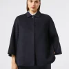 Marina Rinaldi Veste en double de laine et cachemire BLEUNUIT Outlet