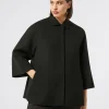 Marina Rinaldi Veste en double de laine et cachemire NOIR Outlet