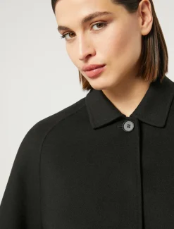 Marina Rinaldi Veste en double de laine et cachemire NOIR Outlet