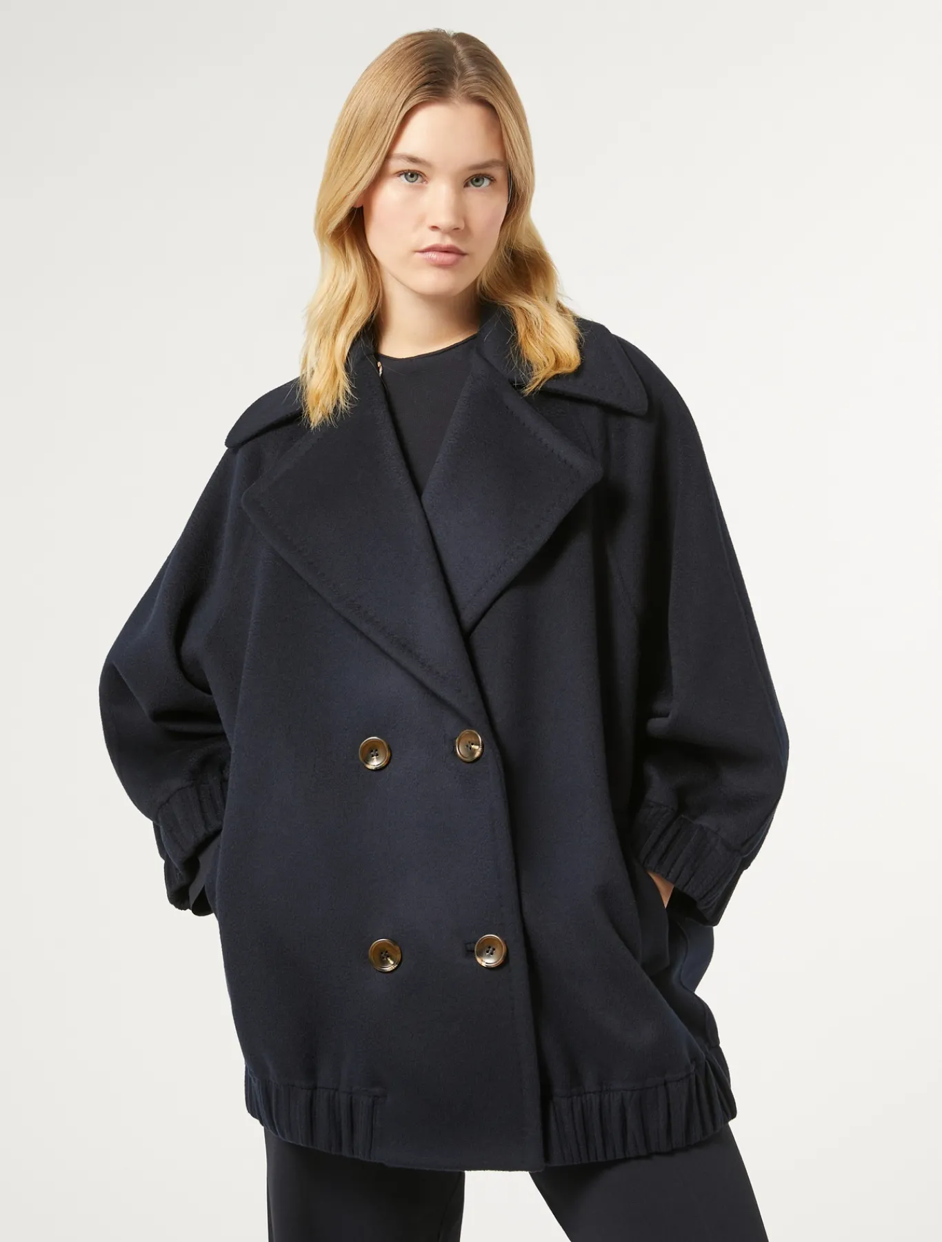 Marina Rinaldi Veste en double laine BLEUNUIT Hot