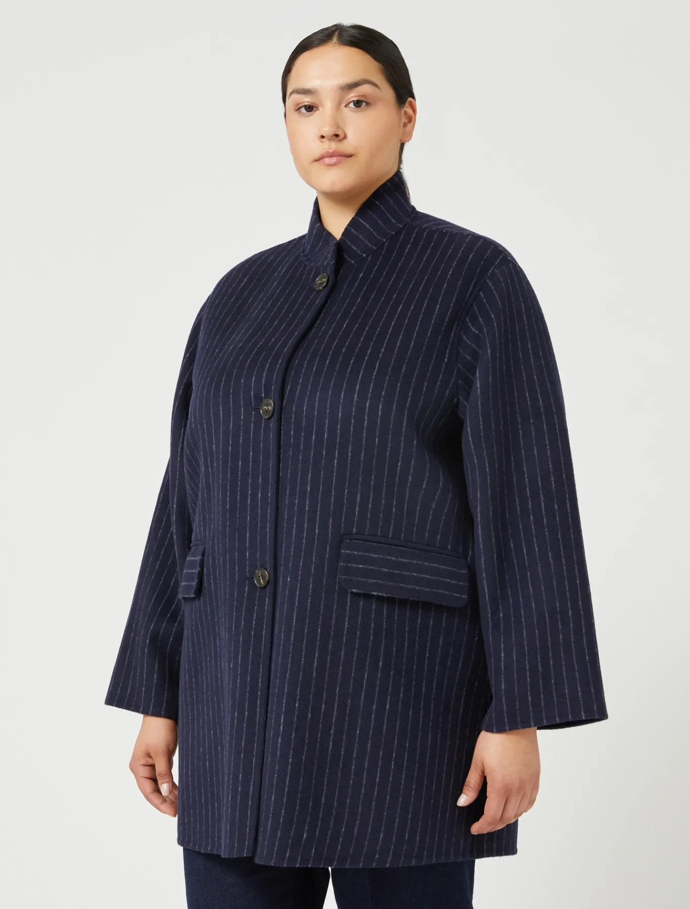 Marina Rinaldi Veste en double laine BLEUMARINE Clearance