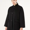 Marina Rinaldi Veste en double laine NOIR Hot