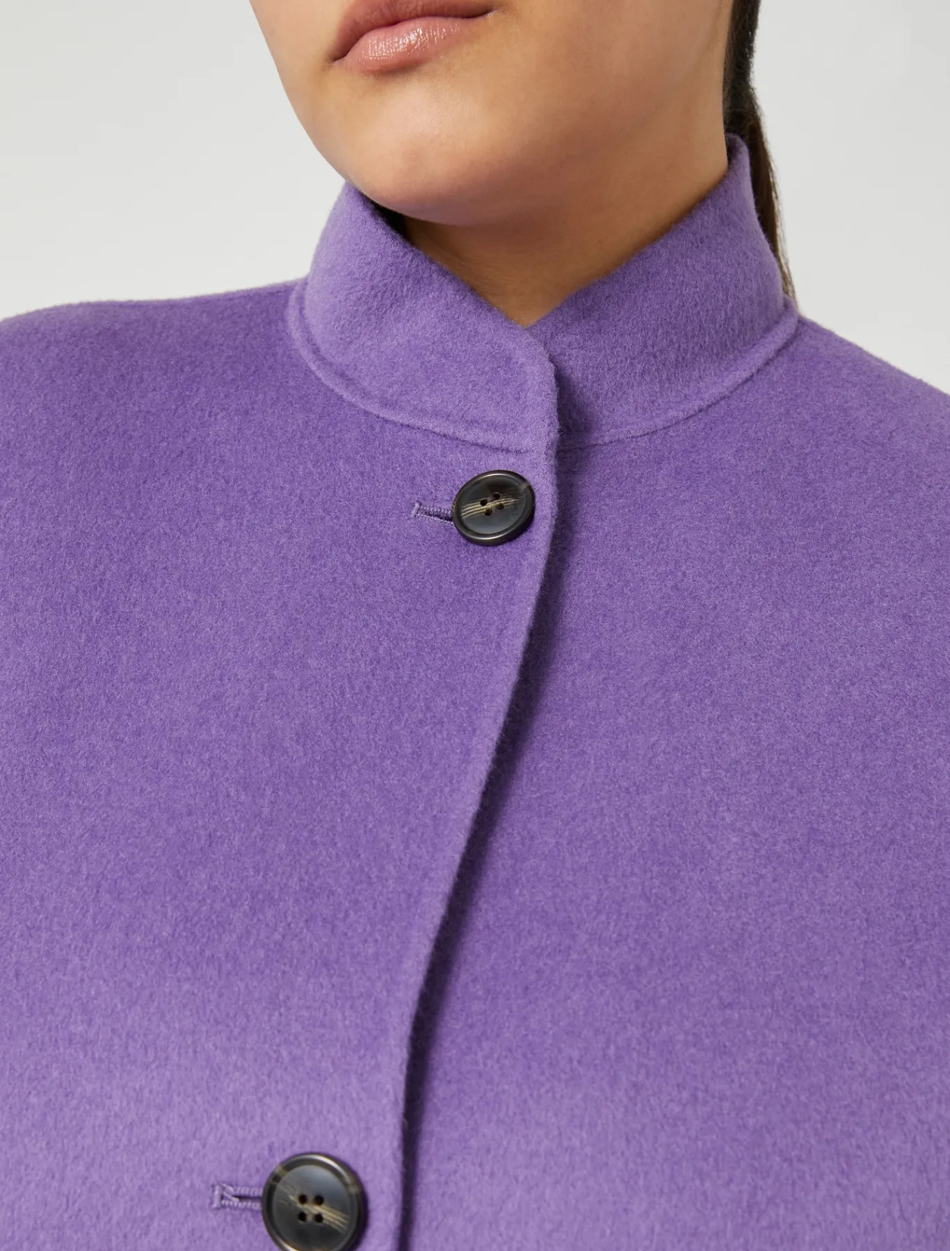 Marina Rinaldi Veste en double laine VIOLET Clearance