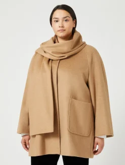 Marina Rinaldi Veste en drap de laine POILDECHAMEAU New