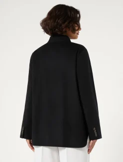Marina Rinaldi Veste en drap de laine NOIR Hot
