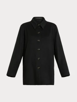 Marina Rinaldi Veste en drap de laine NOIR Hot