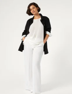 Marina Rinaldi Veste en drap de laine NOIR Hot