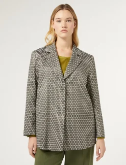 Marina Rinaldi Veste en Jacquard lurex SABLE Sale