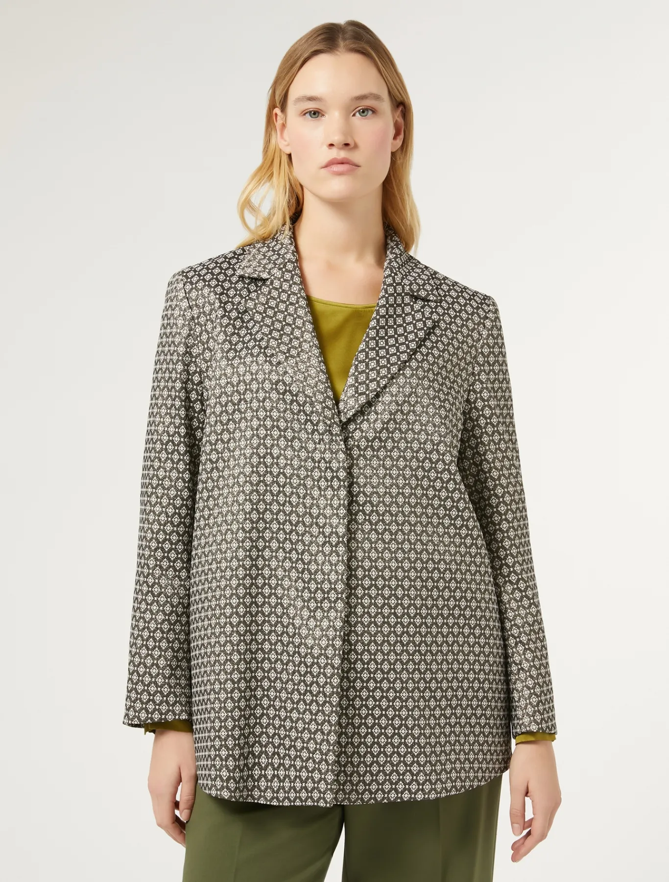 Marina Rinaldi Veste en Jacquard lurex SABLE Sale