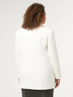 Marina Rinaldi Veste en jersey BLANC Clearance