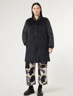 Marina Rinaldi Veste en jersey et toile déperlante BLEUMARINE New
