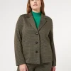 Marina Rinaldi Veste en jersey jacquard CAFE Sale