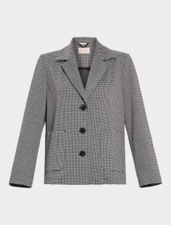 Marina Rinaldi Veste en jersey jacquard NOIR Clearance