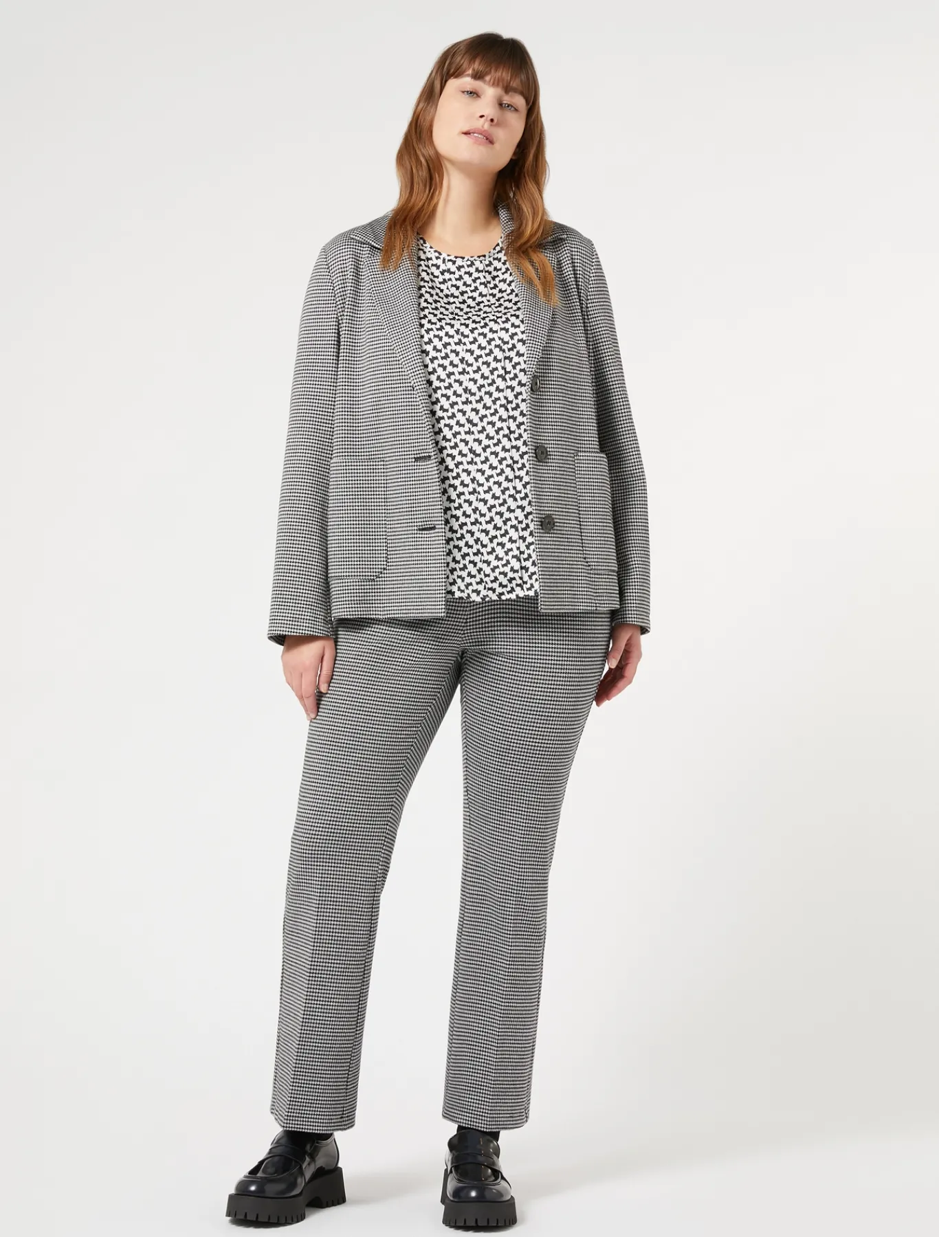 Marina Rinaldi Veste en jersey jacquard NOIR Clearance