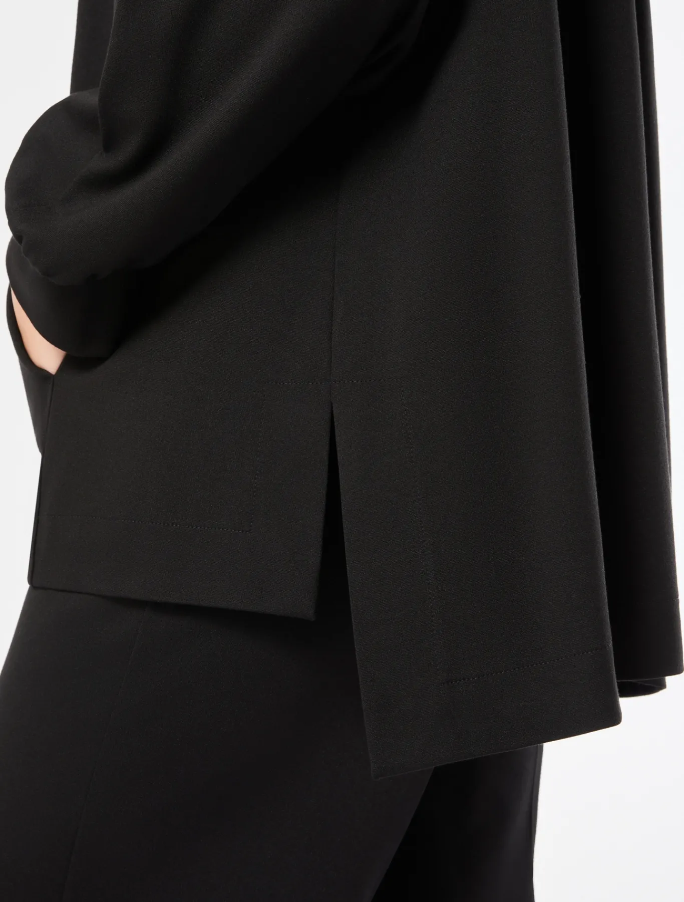 Marina Rinaldi Veste en jersey point Milano NOIR Best