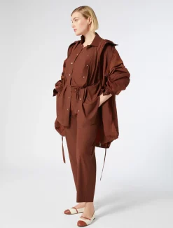 Marina Rinaldi Veste en jersey technique CUIVRE Sale