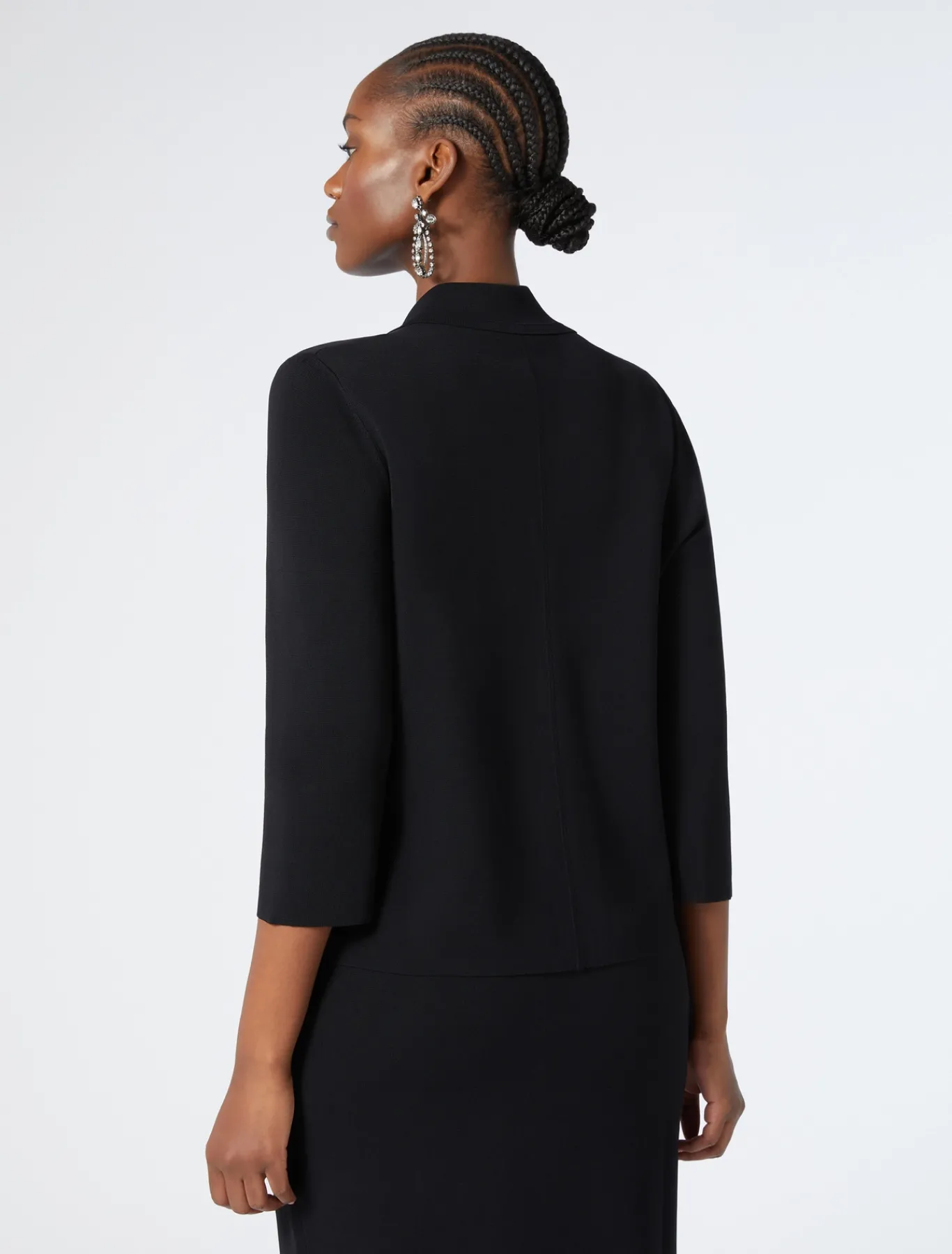 Marina Rinaldi Veste en maille NOIR Clearance