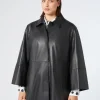 Marina Rinaldi Veste en nappa NOIR Clearance