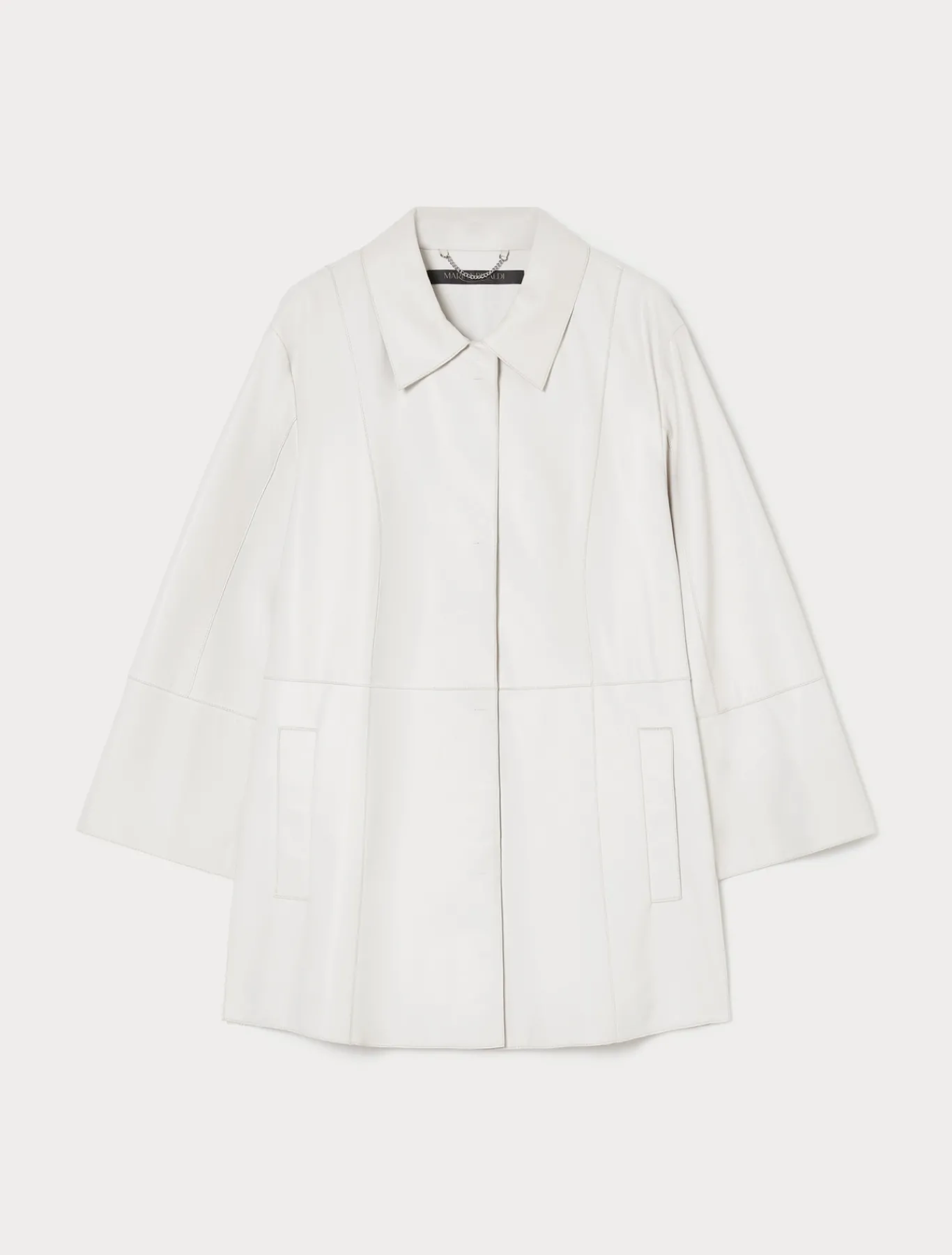 Marina Rinaldi Veste en nappa IVOIRE Discount