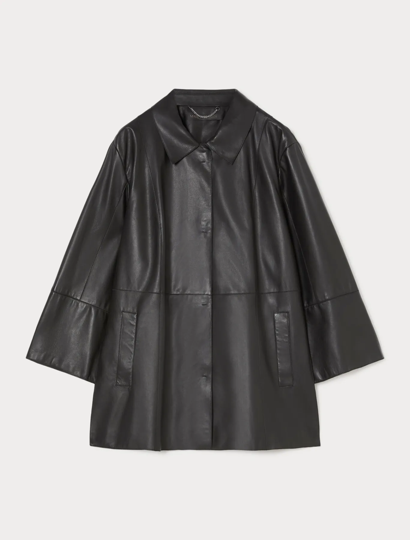 Marina Rinaldi Veste en nappa NOIR Clearance