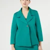 Marina Rinaldi Veste en ottoman VERT Online