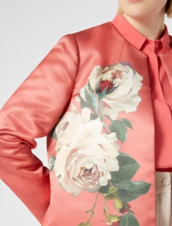 Marina Rinaldi Veste en satin duchesse CORAIL New