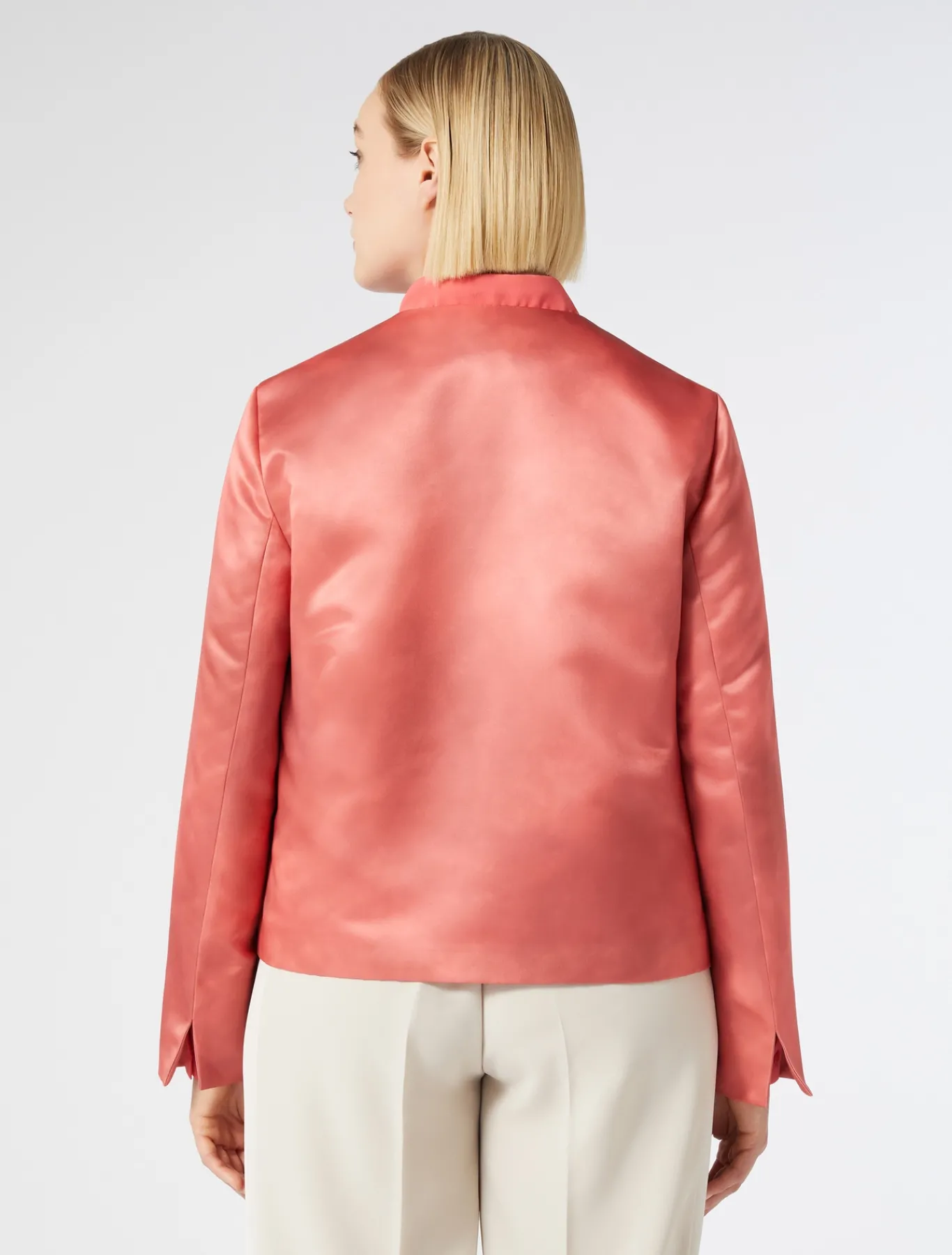 Marina Rinaldi Veste en satin duchesse CORAIL New