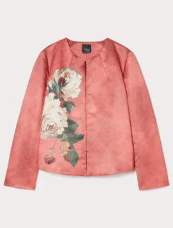 Marina Rinaldi Veste en satin duchesse CORAIL New
