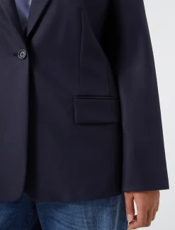 Marina Rinaldi Veste en sergé de viscose mélangée BLEU Online