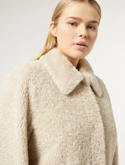 Marina Rinaldi Veste en tissu effet mouton GRISCLAIR New