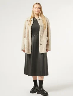 Marina Rinaldi Veste en tissu effet mouton GRISCLAIR New