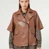 Marina Rinaldi Veste en tissu enduit BRONZE Online