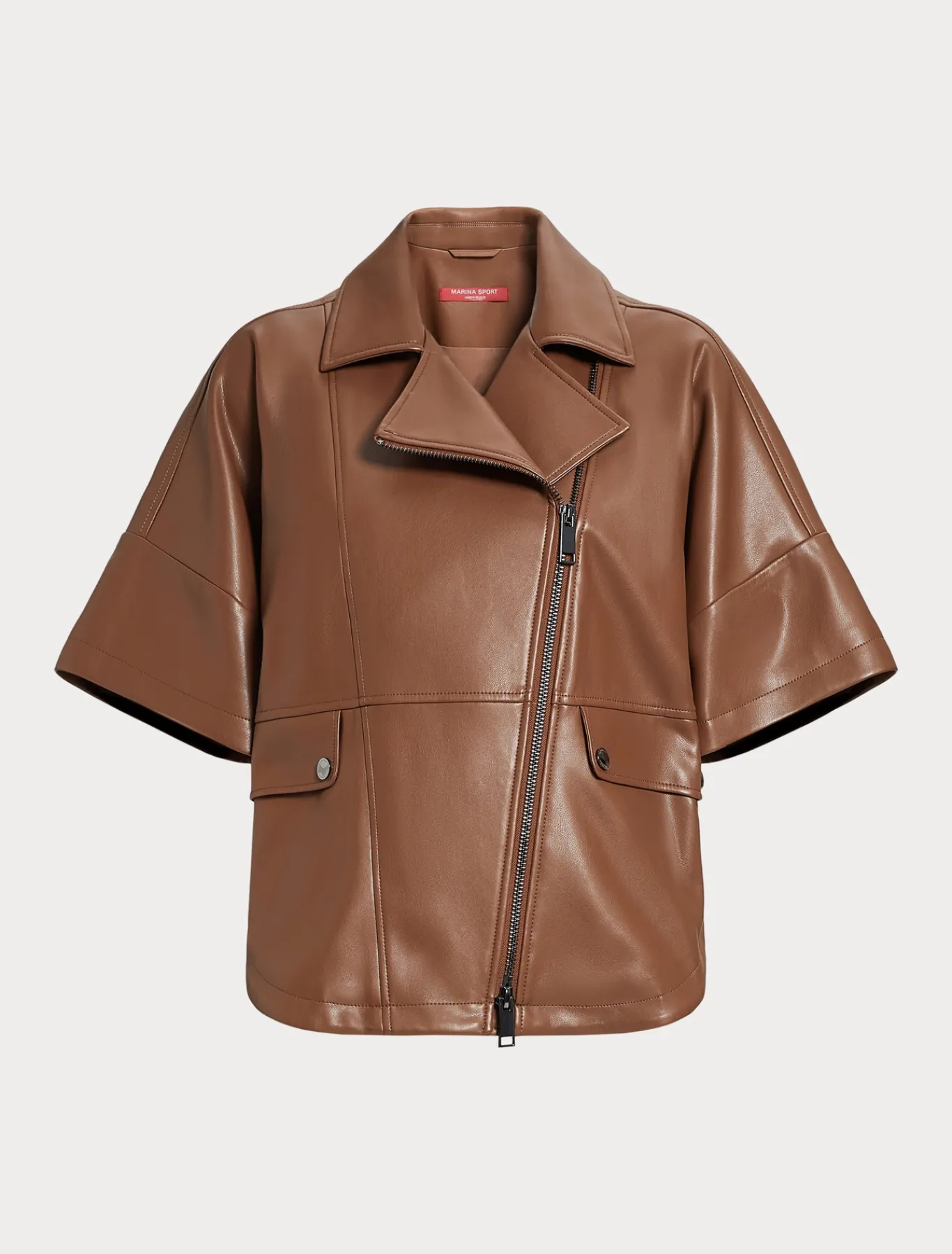 Marina Rinaldi Veste en tissu enduit BRONZE Online