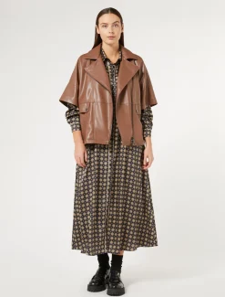 Marina Rinaldi Veste en tissu enduit BRONZE Online