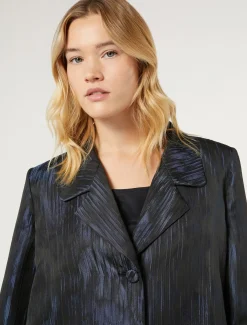 Marina Rinaldi Veste en tissu jacquard BLEUMARINE Outlet