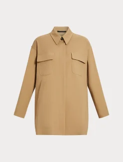 Marina Rinaldi Veste en toile de coton mélangé OR Best