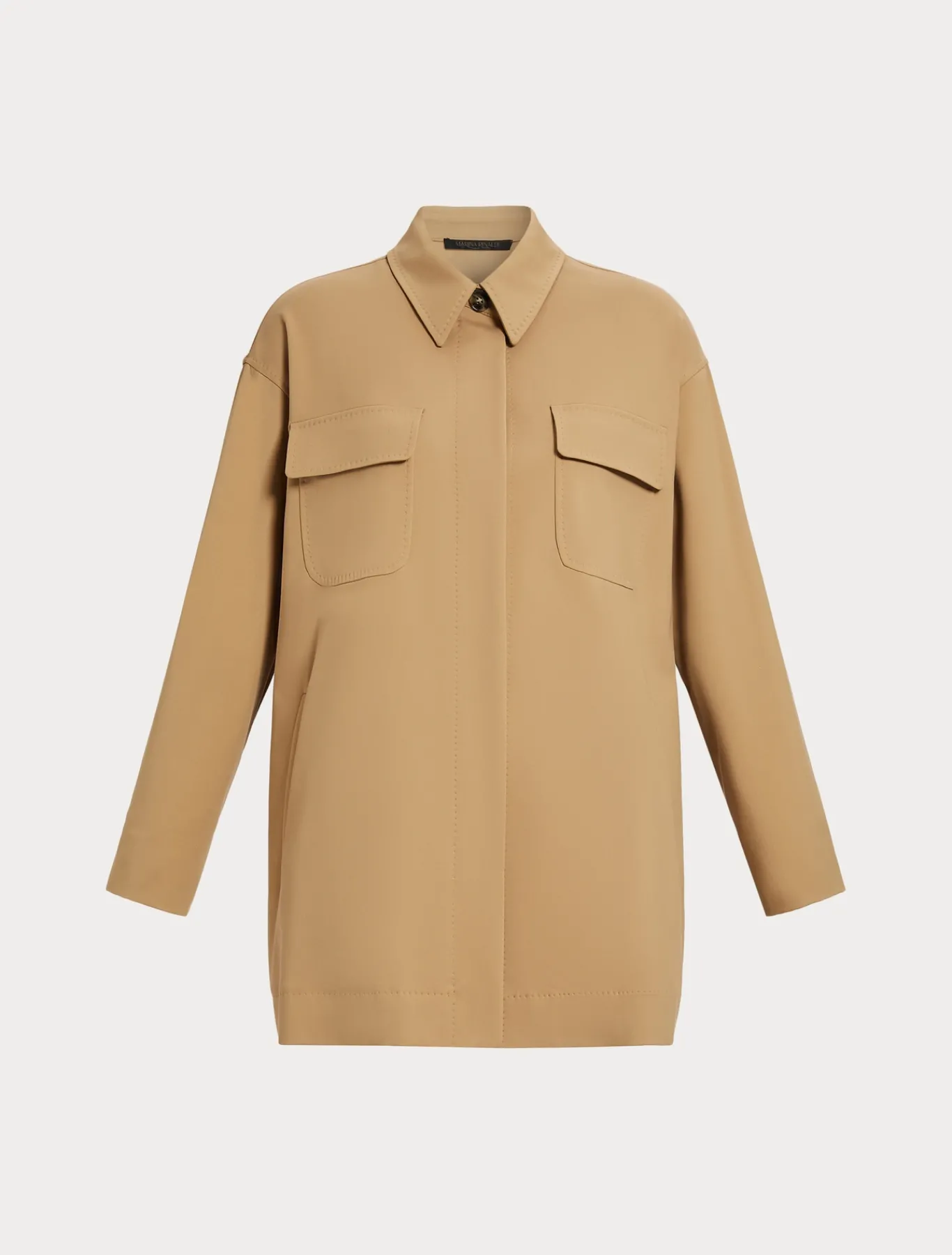 Marina Rinaldi Veste en toile de coton mélangé OR Best