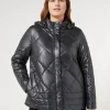 Marina Rinaldi Veste en toile technique imperméable NOIR Hot