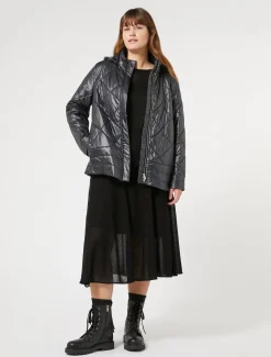 Marina Rinaldi Veste en toile technique imperméable NOIR Hot