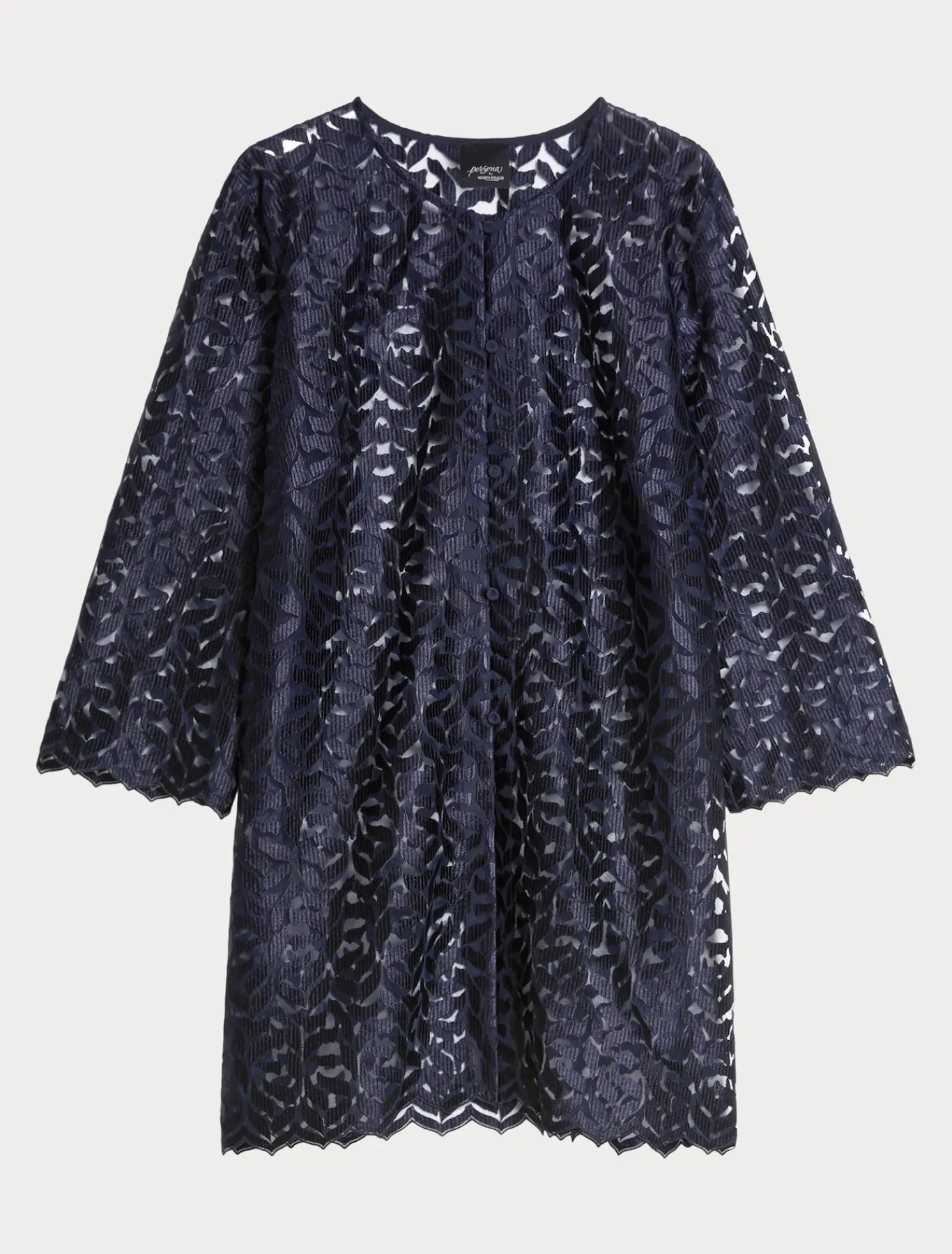 Marina Rinaldi Veste en tulle brodé BLEUMARINE Outlet