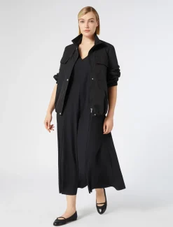 Marina Rinaldi Veste imperméable en toile de nylon NOIR Hot