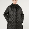 Marina Rinaldi Veste rembourrée en toile irisée NOIR Hot